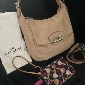 COACH “KRISTIN” 2 Strap Crossbody with Wristlet & Dust Bag~ON SALE NOW!